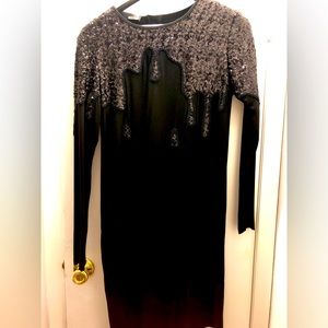 Love Moschino black knee length dress